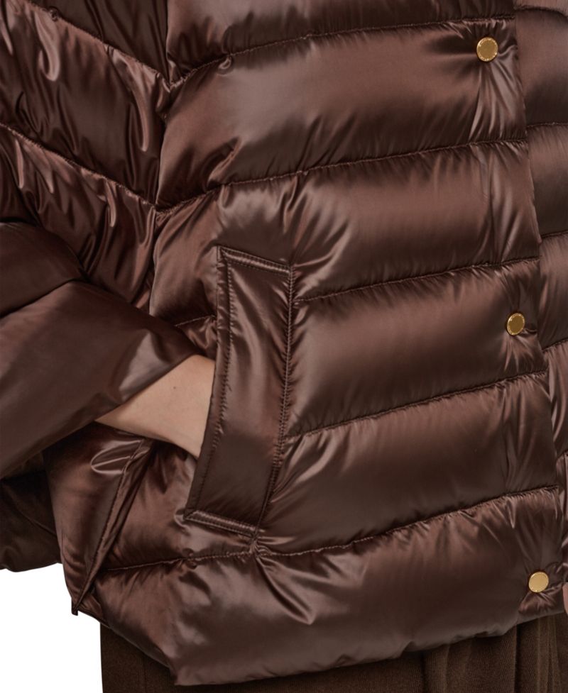 Women's Stand-Collar Down Puffer Cape