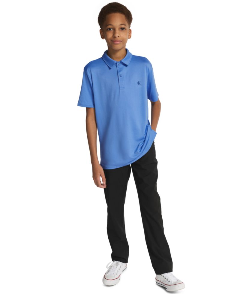 Boys' 8-20 Short-Sleeve Tech Polo Shirt