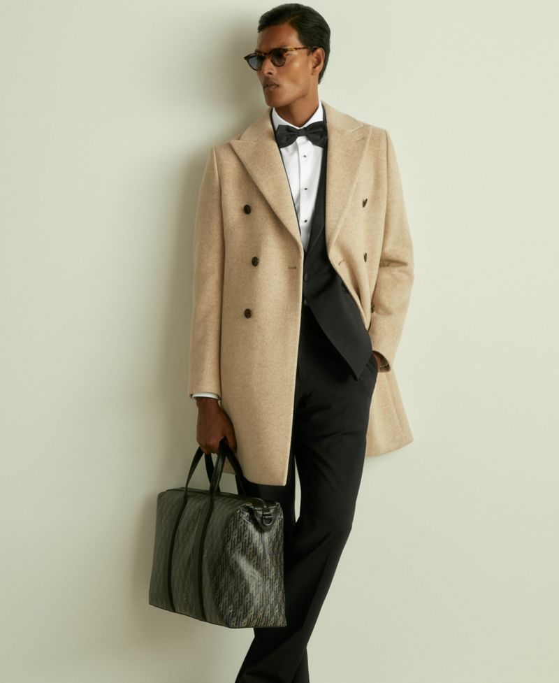 Men's Poker Regular-Fit Single-Breasted Tuxedo Suit