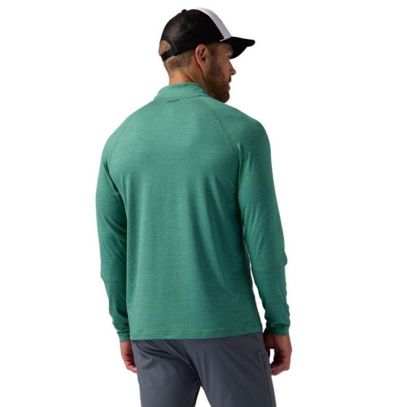 Men's Destination 1/4-Zip Top Performance Shirts Long Sleeve