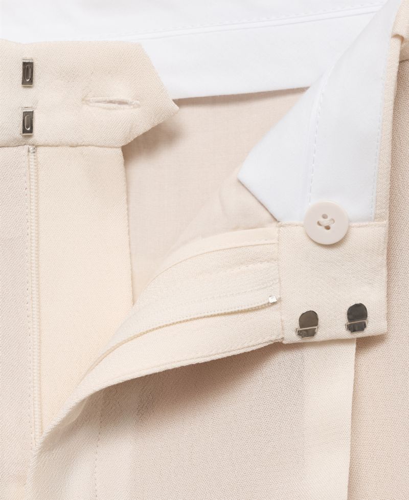 Women's Straight-Fit Suit Pants