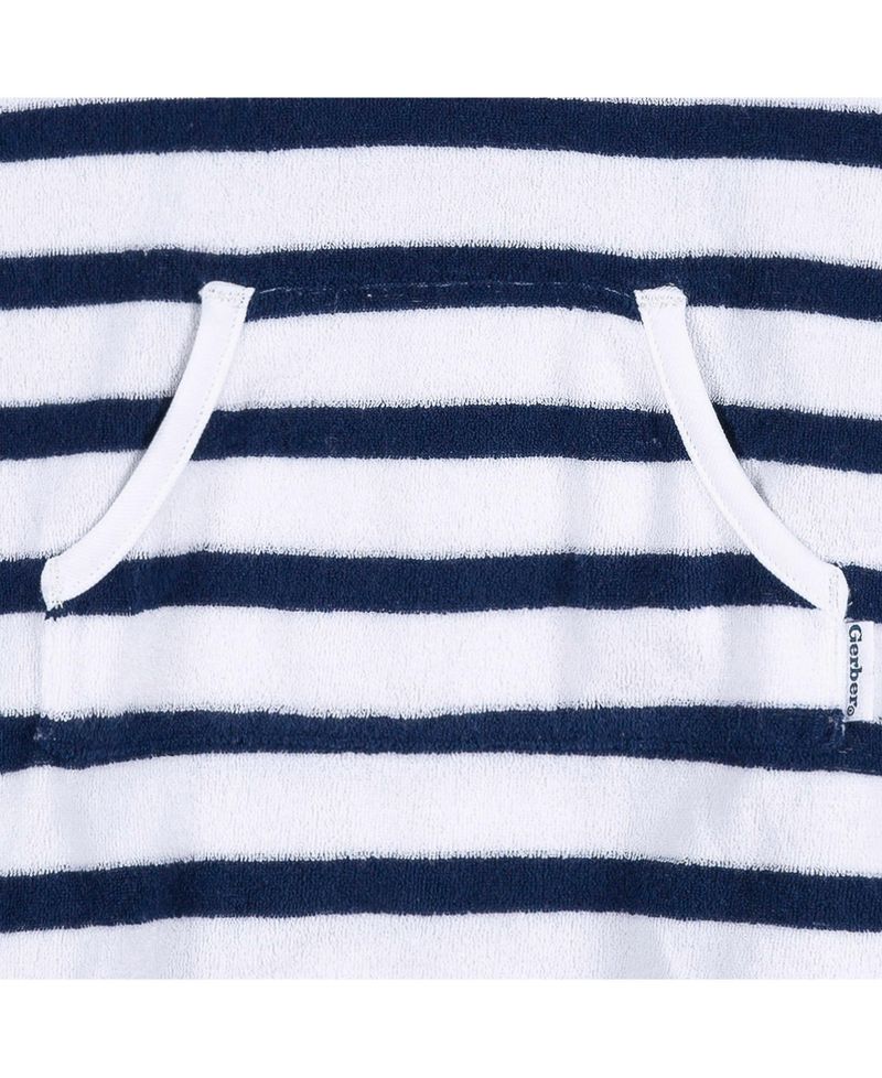 Baby Swim Coverup, Navy, Months