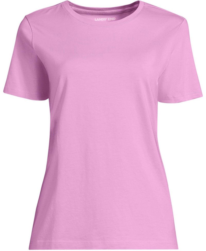 Plus Size Supima Cotton Crew Neck T-Shirt
