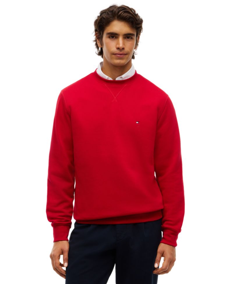 Men's Essential Fleece Crewneck Regular-Fit Sweatshirt