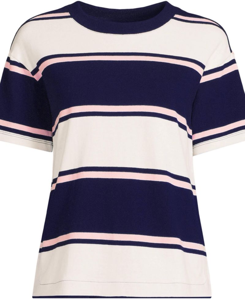Women's Plus Size Short Sleeve Mariner T-Shirt