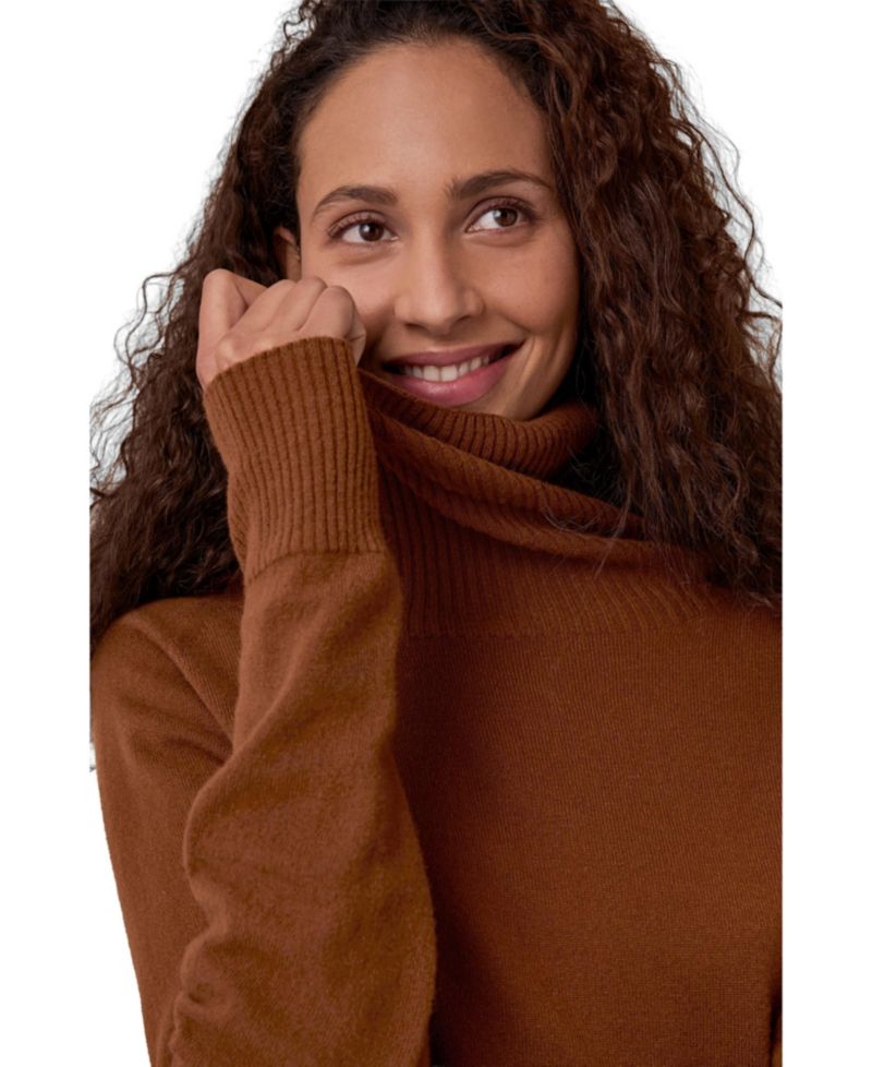 Women's Celtic and Co. Supersoft Slouchy Turtle Neck Sweater