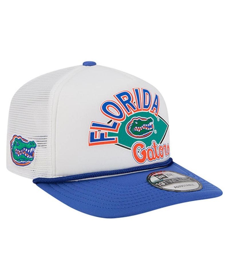 Men's White Florida Gators Diamond 19TWENTY Golfer Adjustable Hat