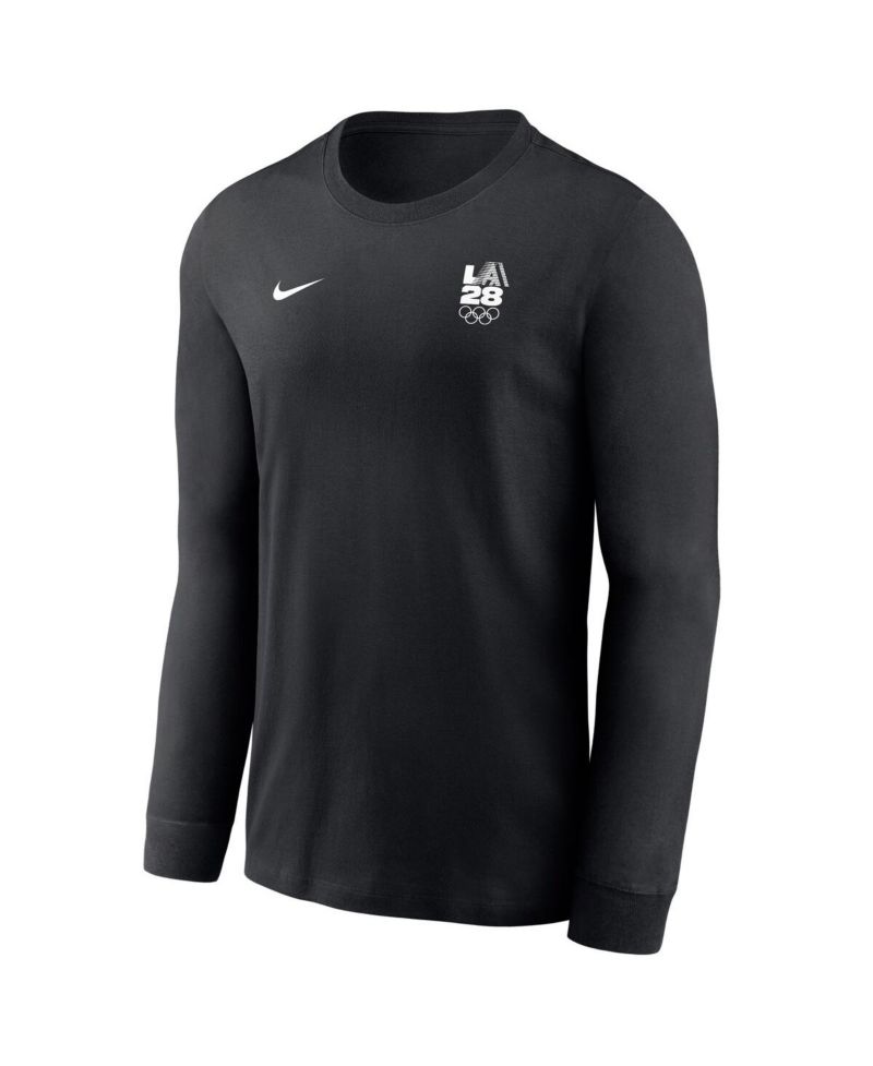 Men's Black LA 2028 Summer Olympics Team Issue Legend Performance Long Sleeve T-Shirt