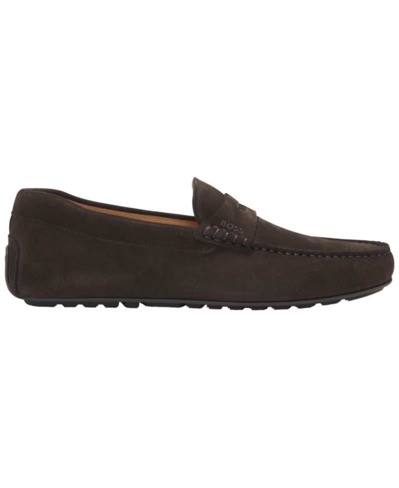 Men's Noel Suede Penny Slip-On Loafers