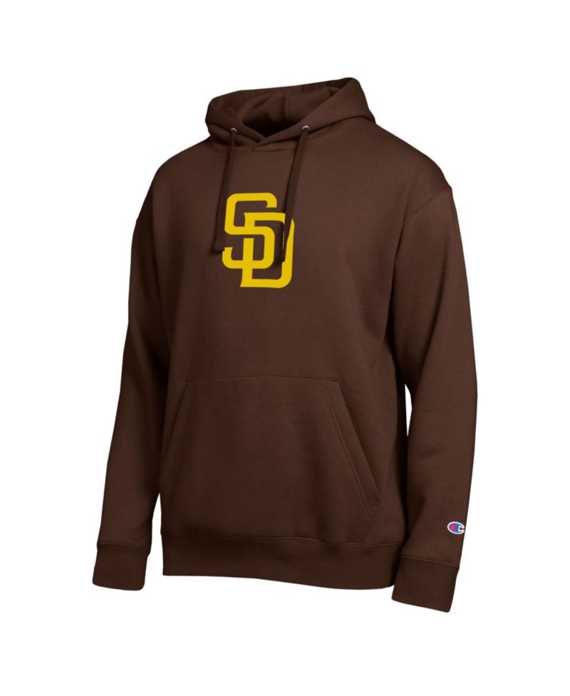 Men's Brown San Diego Padres All Star Embroidered Logo Hoodie