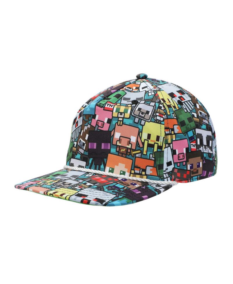 Characters All-Over Print Snapback Hat