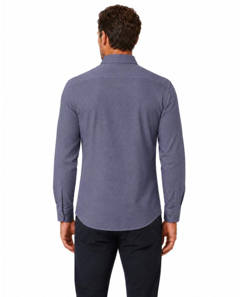 Men's Slim Fit Button-Down Shirt