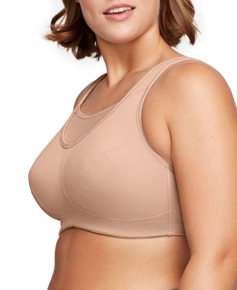 Women's Plus Size Sport No-Bounce Camisole Bra 1066