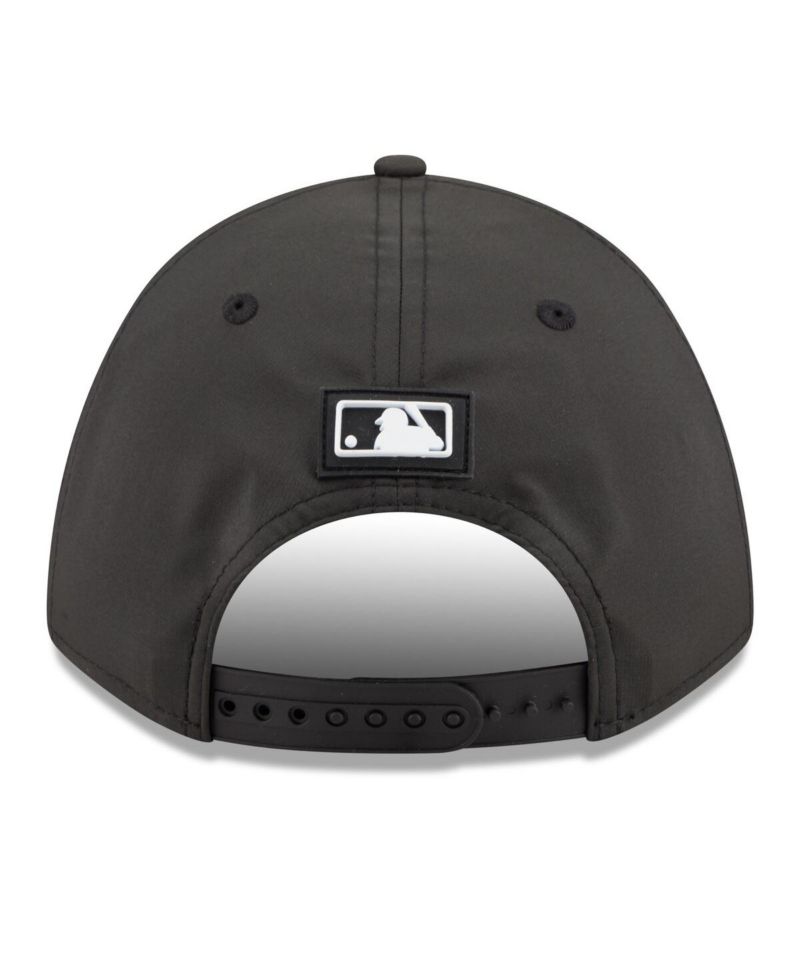 Men's Black Chicago White Sox 2026 Clubhouse 9FORTY A-Frame Adjustable Hat