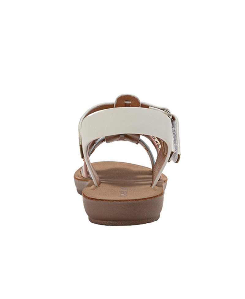 Big Girls Girl's Fashion Sandals – Dressy Shoes with Decorative Metal Charms