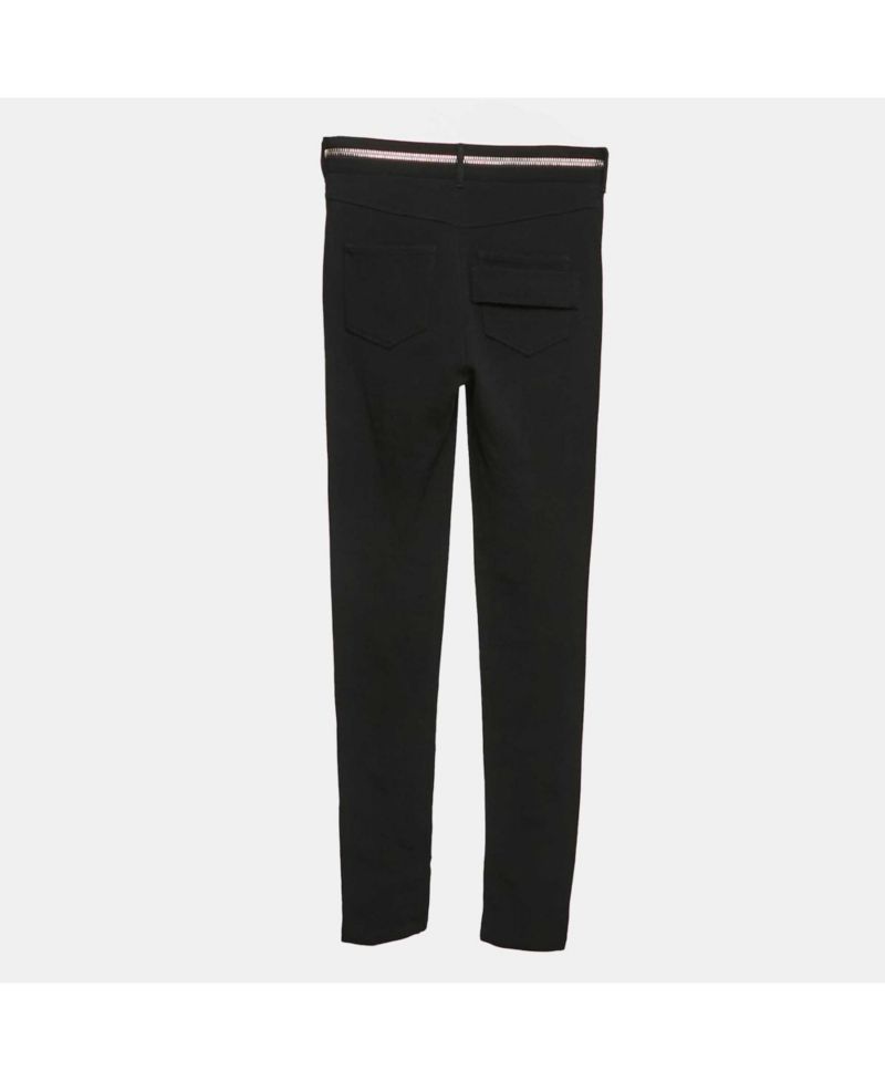 Women's Stretch Knit Zip Detail Leggings
