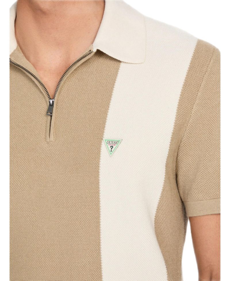 Men's Humphrey Colorblocked Stripe Sweater Polo