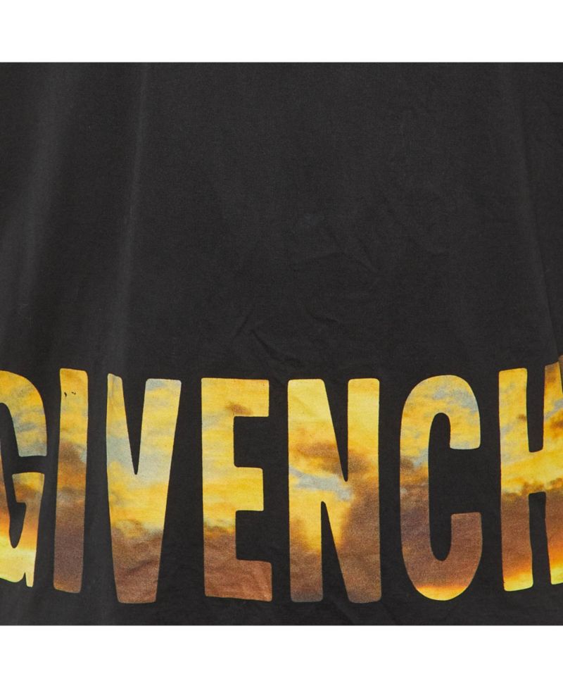 Women's Oversized Sunset Logo Graphic T-Shirt