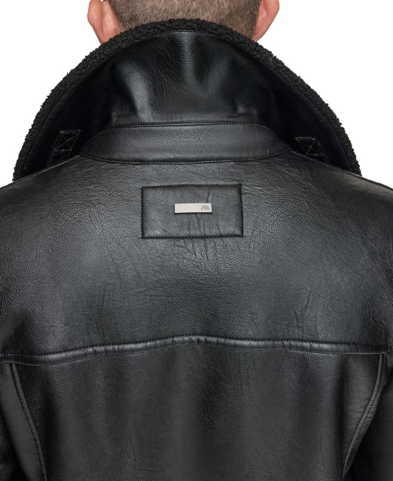 Men's Condore Faux-Shearling Top Coat