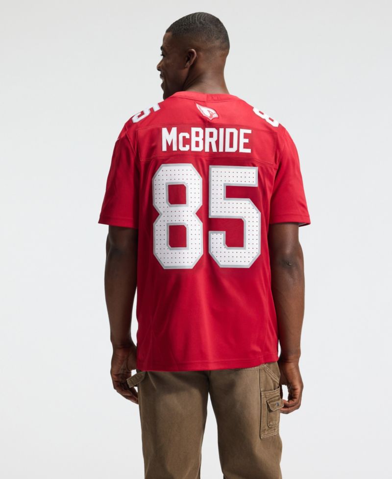 Men's Trey McBride Cardinal Arizona Cardinals Team Vapor F.U.S.E. Stitched Limited Jersey