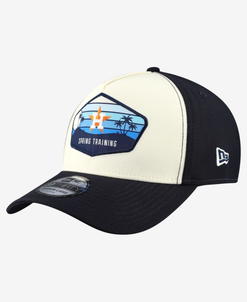 Men's Stone Houston Astros 2026 Spring Training Fan Pack Gradient 39THIRTY Flex Hat