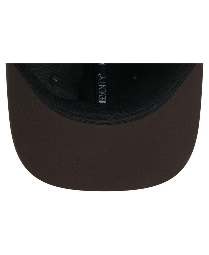 Men's Brown Cleveland Browns 2026 Sideline Throwback 9SEVENTY Adjustable Hat