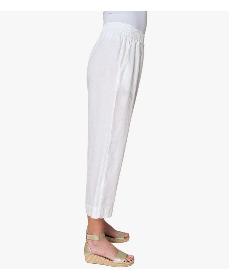 Women's Pull On Linen City Pants