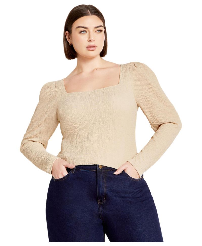 Plus Size Mysteria Top