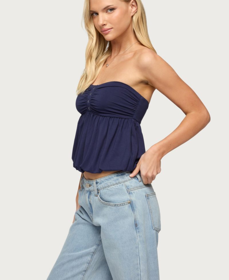 Women's Yury Strapless Bubble Top