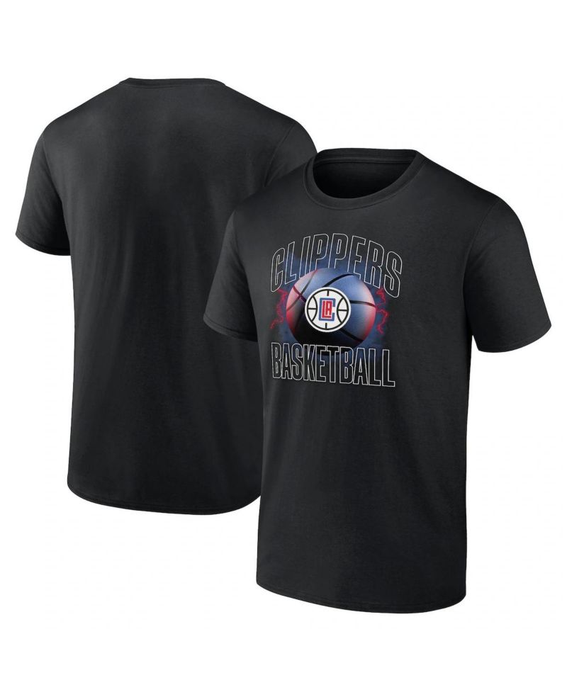 Men's Black LA Clippers Match Up T-Shirt