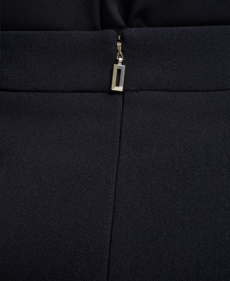 Petite High-Waisted Pleated A-Line Skirt