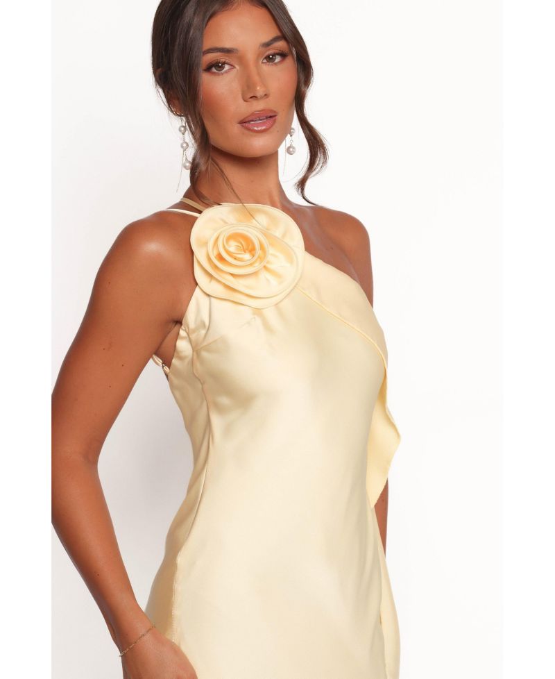Women's Aila Rosette One Shoulder Dress