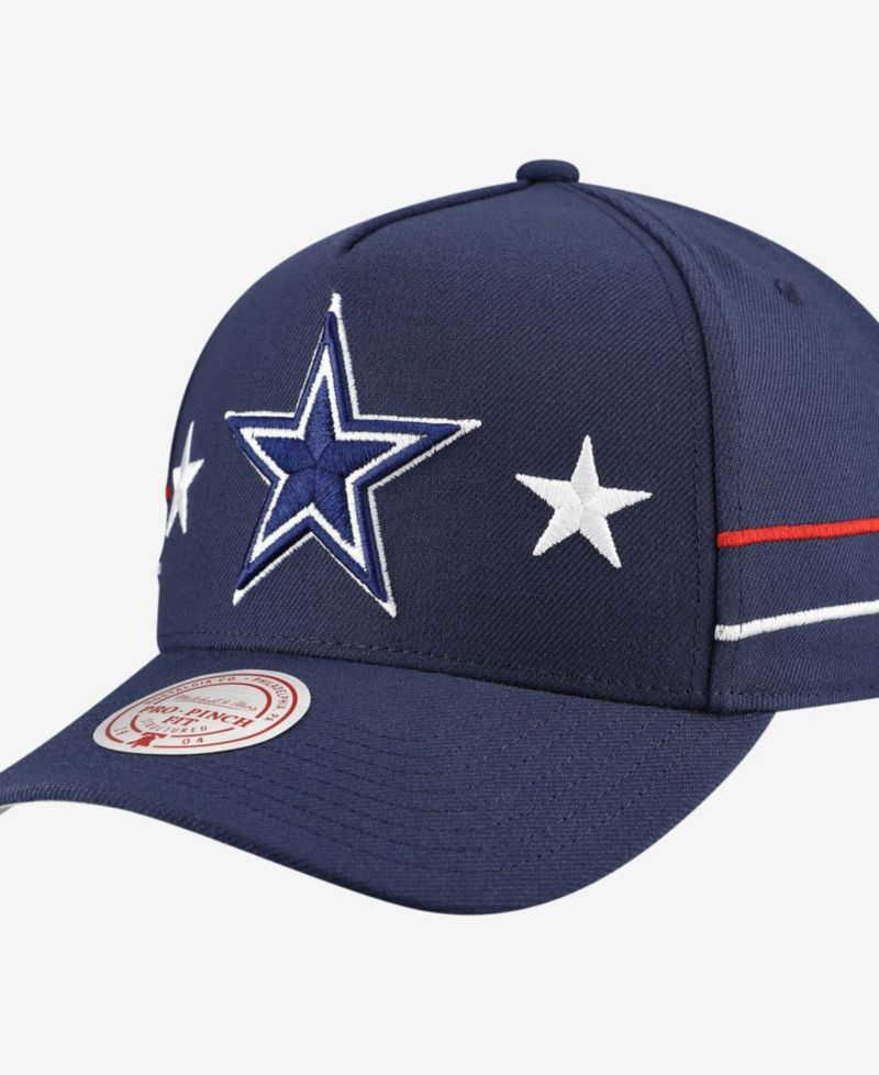 Men's Navy Dallas Cowboys America's Team Pro Pinch Snapback Hat