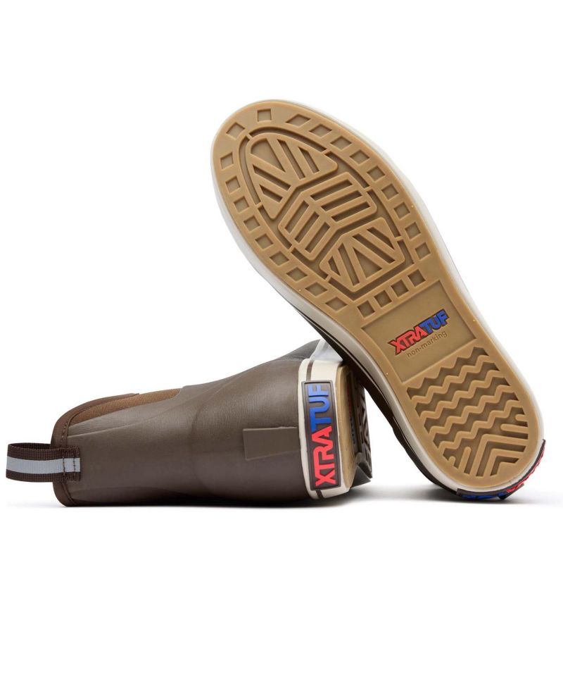 Men's Fleece Lined Ankle Deck Boot