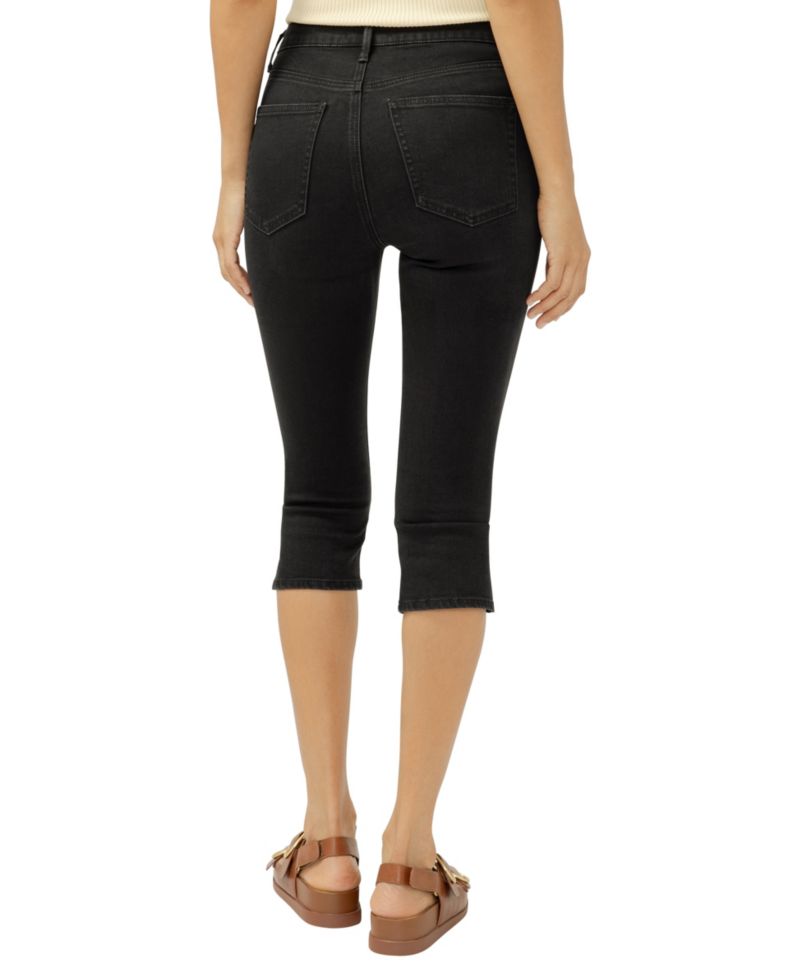 Women's Isbister High-Rise Luxe Stretch Capri Jeans