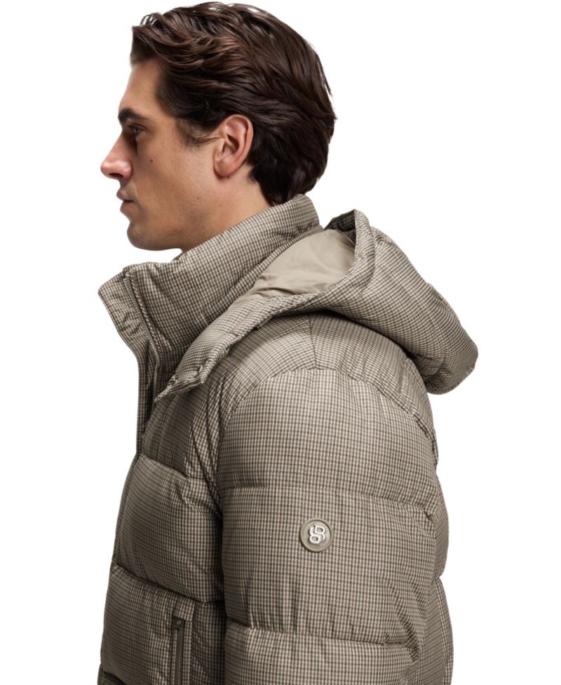 BOSS by Men's Water-Repellent Regular-Fit Puffer Jacket