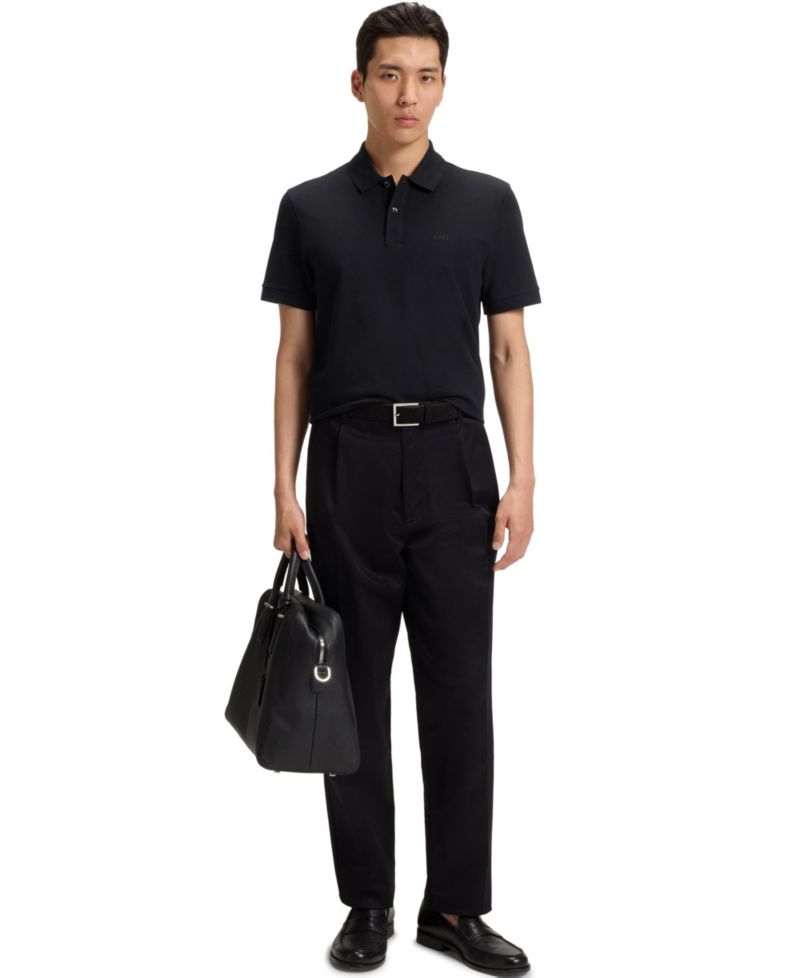 Men's Cotton Regular-Fit Polo Shirt