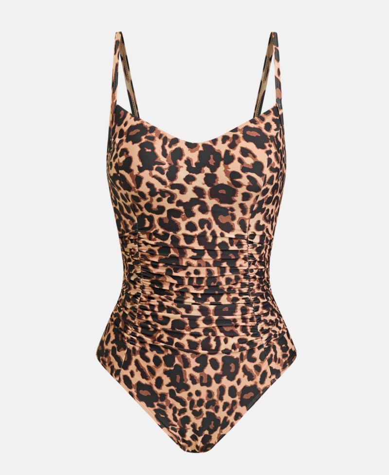 Women's Vibrant Floral One-Piece Swimsuit