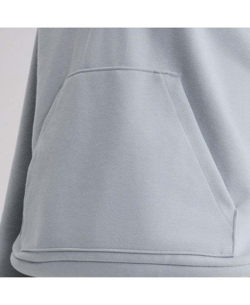 Women's Gray New York Yankees Oversized Clutch Tri-Blend Half-Zip Pullover Sweatshirt