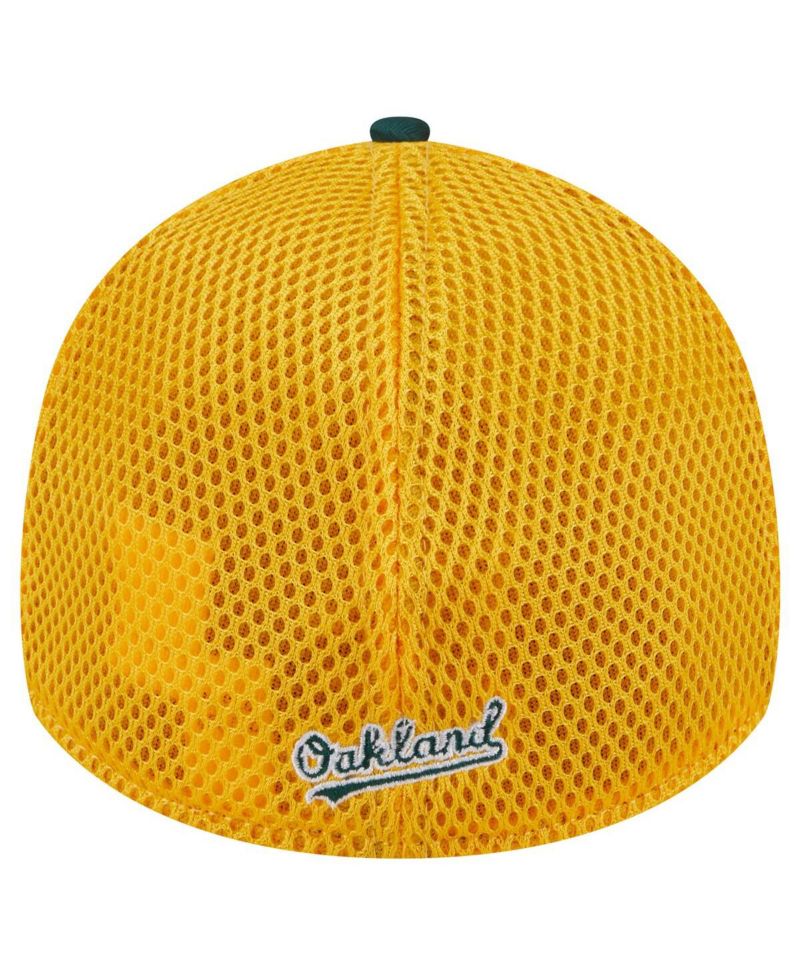 Men's Green Oakland Athletics Neo 39THIRTY Flex Hat