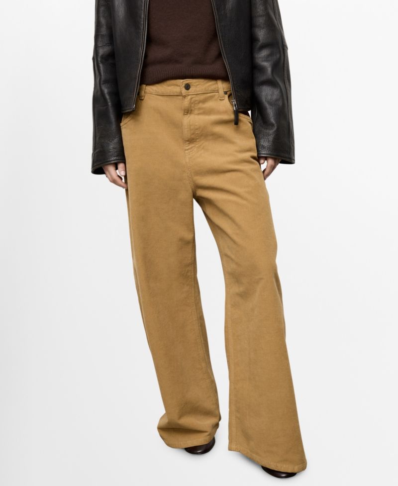 Women's Wide Leg Corduroy Jeans