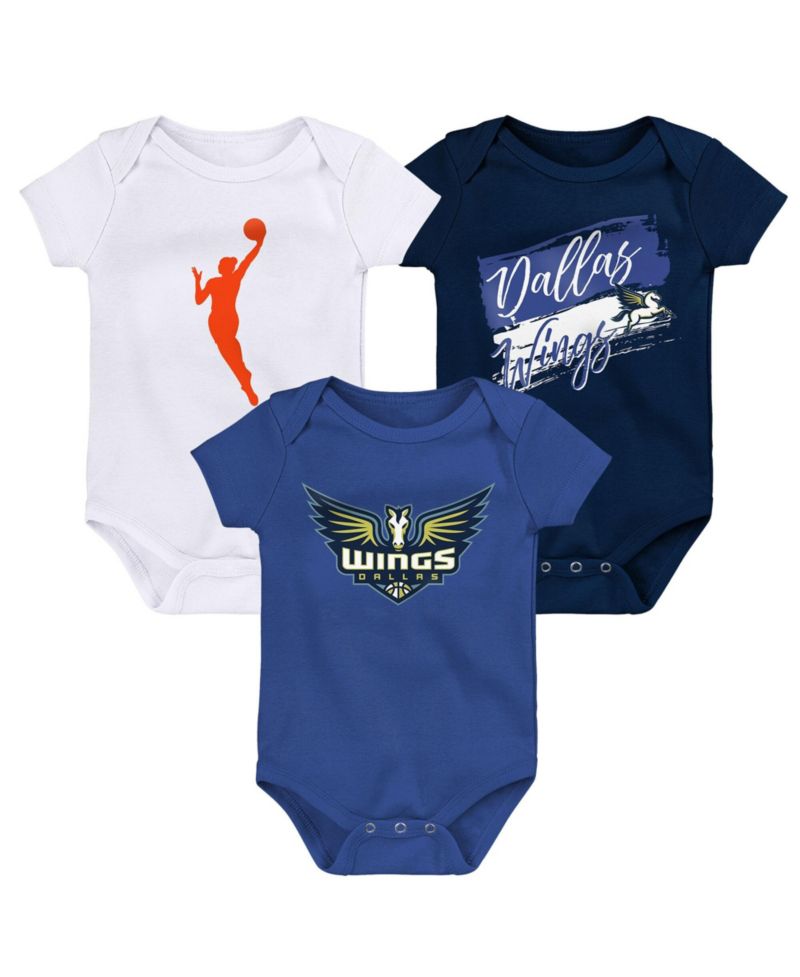 Baby Boys and Girls 3-Piece Dallas Wings Destiny Creeper Set