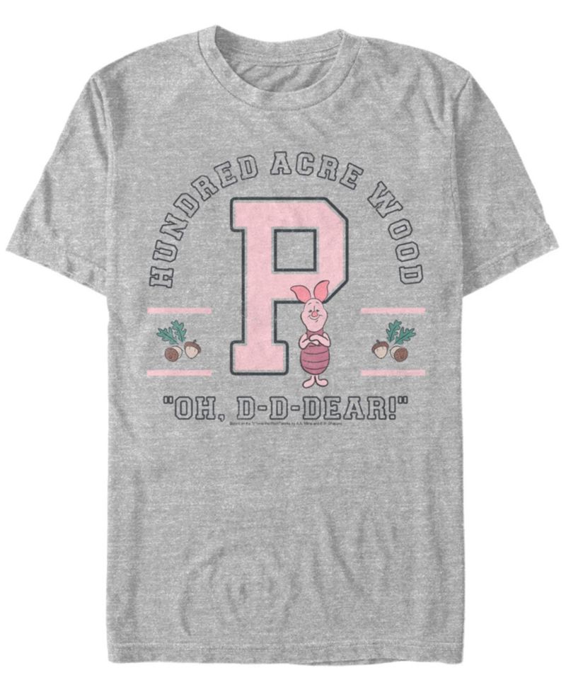 Men's Piglet Collegiate Short Sleeve T-Shirt