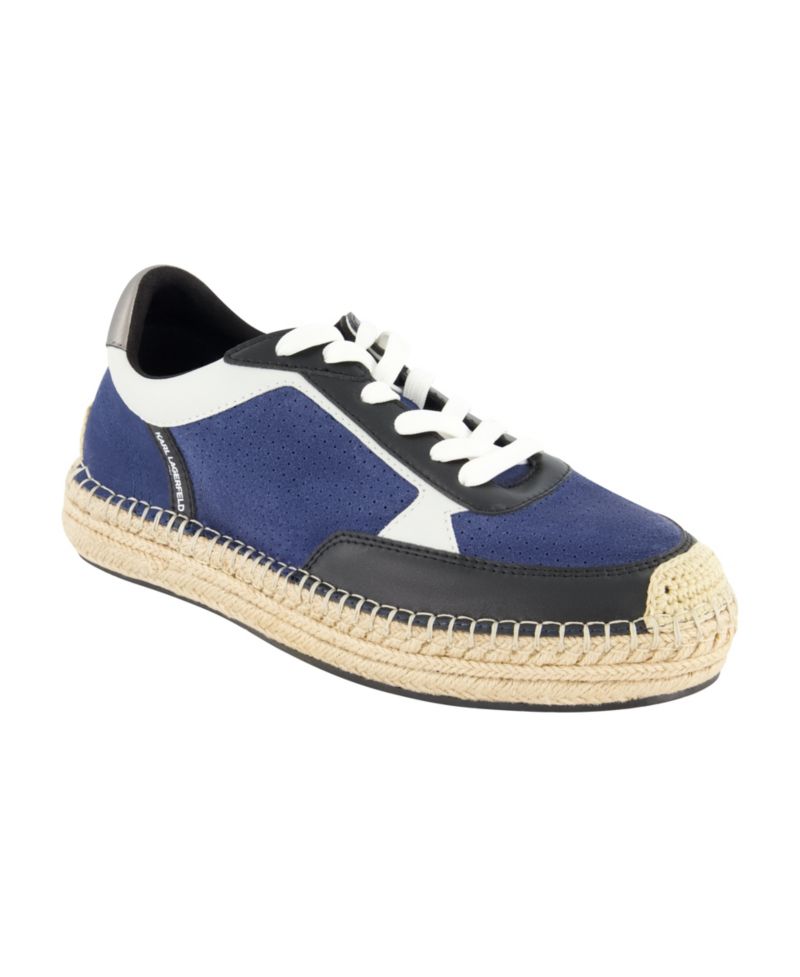 Men's Lace Up Espadrille Chunky Sole Sneakers