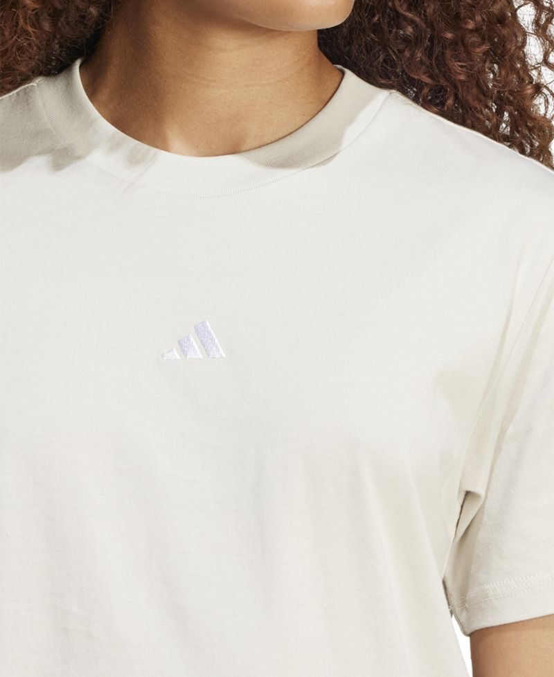 Plus Size Short-Sleeve Cotton Crewneck Logo T-Shirt