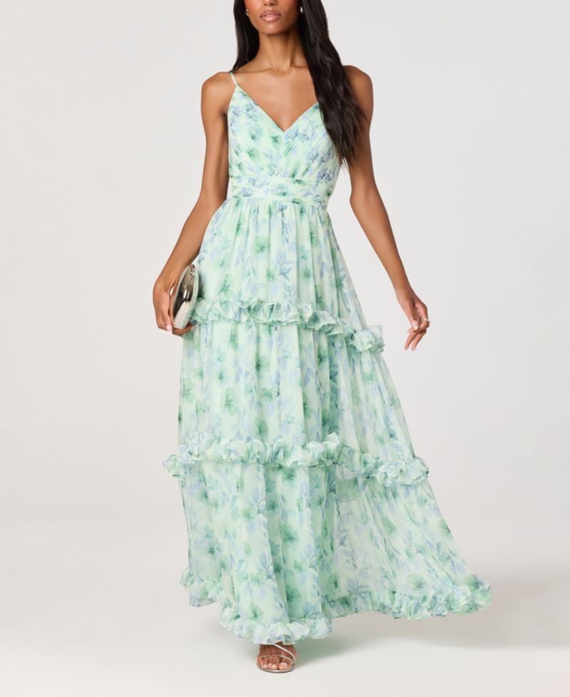 Women's Ayanna Ruffle Tiered Dress