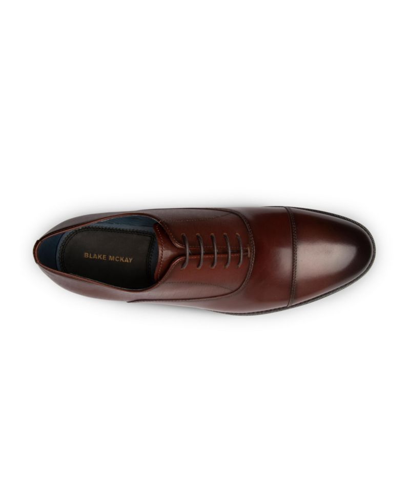 Men's Men s McNeil Oxford Dress Lace-Up Cap Toe Leather Shoes