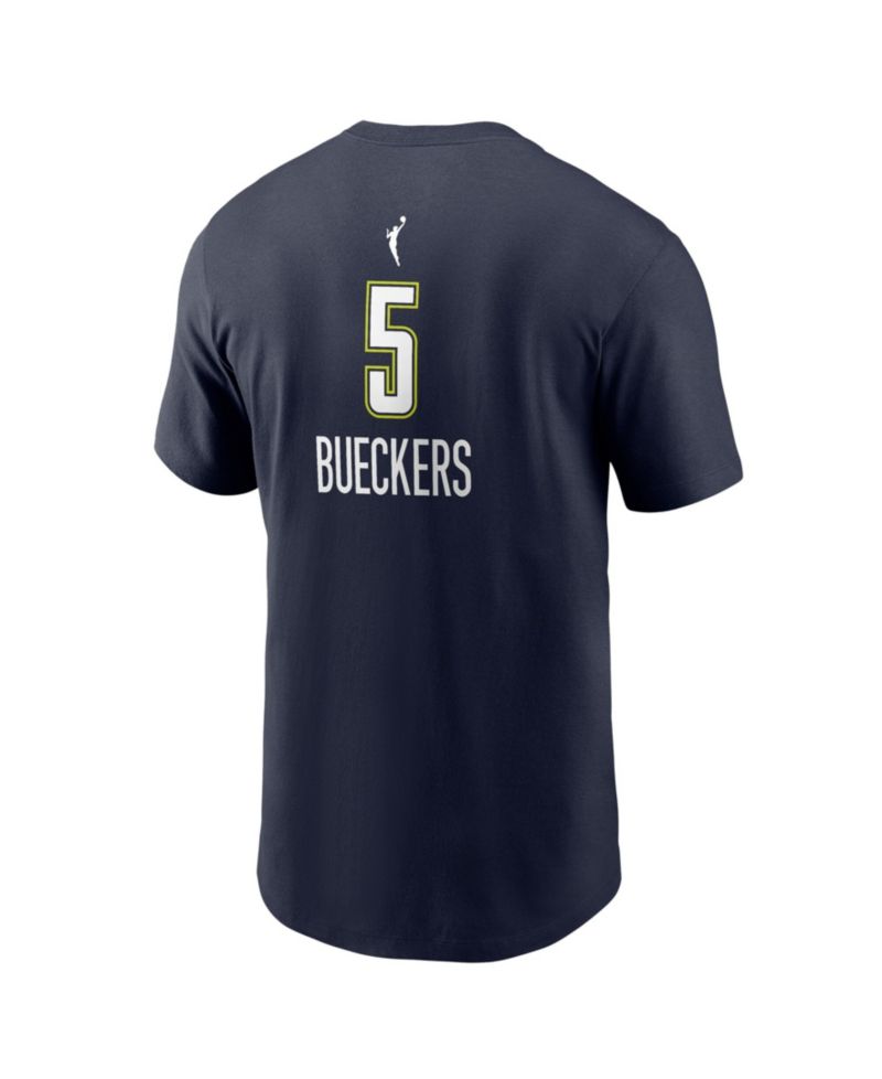 Men's Paige Bueckers Navy Dallas Wings Name & Number T-Shirt