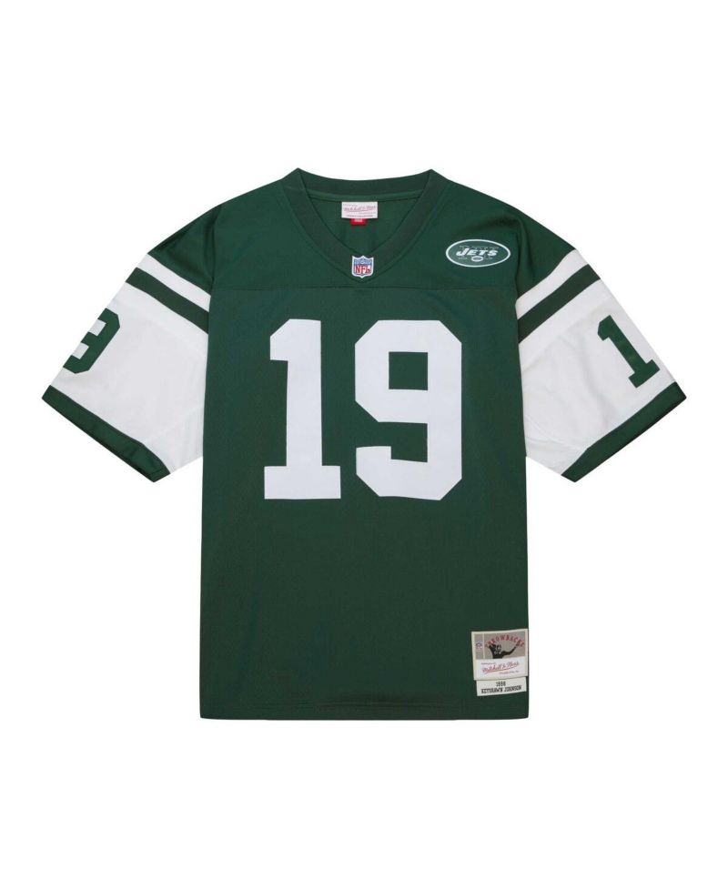 Men's Keyshawn Johnson Green New York Jets 1998 Legacy Replica Jersey