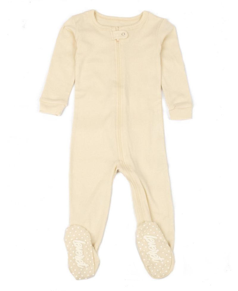 Toddler Matching Family One Piece Footed Cotton Long Sleeve Pajamas